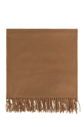 スカーフ MAX MARA Wsdalia Cashmere Scarf Caramello Max Mara Dalia Fringe Monogram Cashmere Scarf | Neiman Marcus